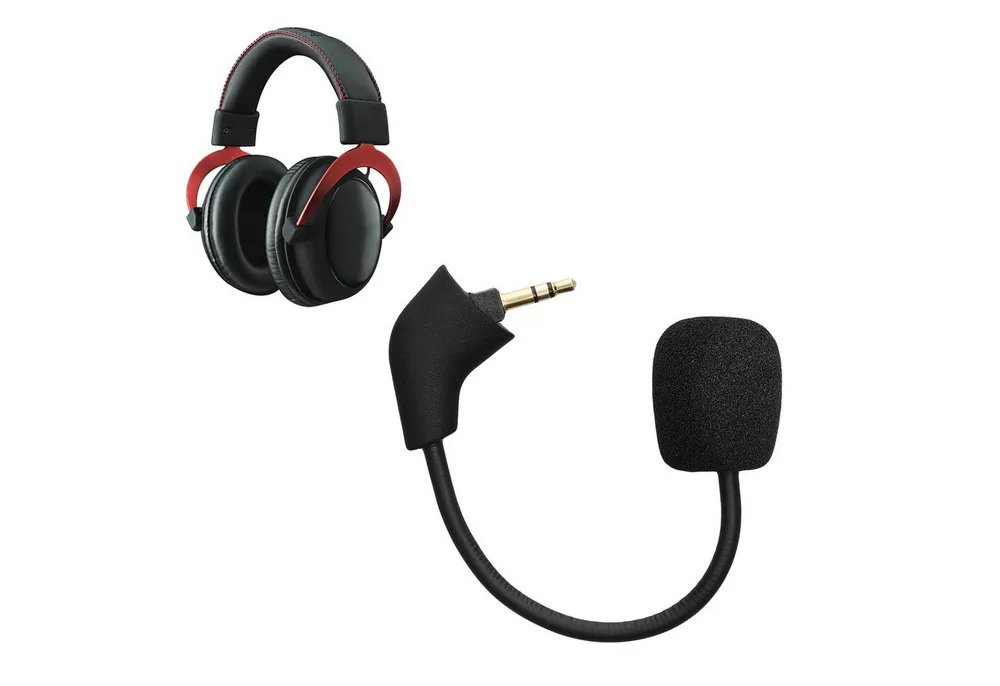 kwmobile Ersatz Kopfhörer Mikrofon für Kingston HyperX Cloud / Cloud X / CloudX Gaming-Headset Zubehör (Headset Microphone)