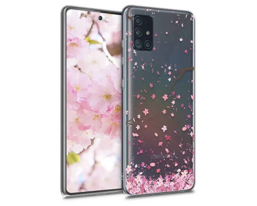 kwmobile Handyhülle Case für Samsung Galaxy A51, Hülle Silikon transparent - Silikonhülle