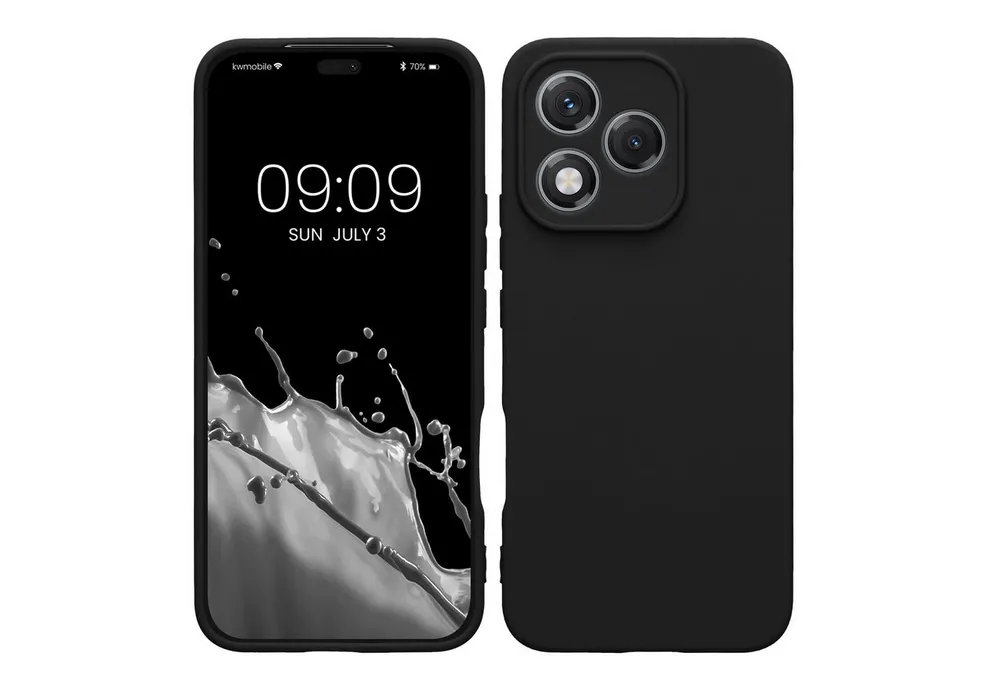 kwmobile Handyhülle Handyhülle für HONOR 400 Lite Hülle, Weiches Handy Silikon Case - Schutzhülle Cover