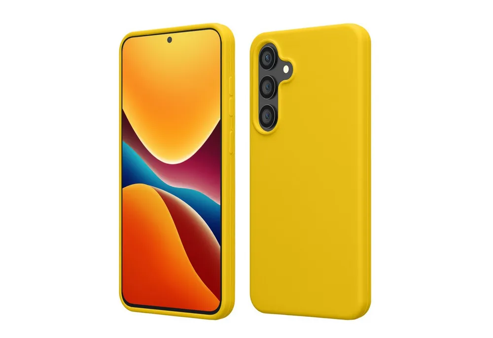 kwmobile Handyhülle Handyhülle für Samsung Galaxy S24 FE Hülle, Weiches Handy Silikon Case - Schutzhülle Cover