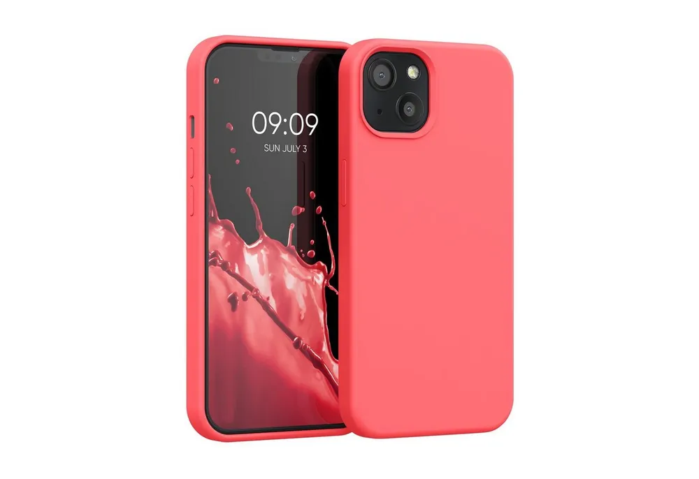 kwmobile Handyhülle Hülle für Apple iPhone 13, Hülle Silikon gummiert - Handyhülle - Handy Case Cover