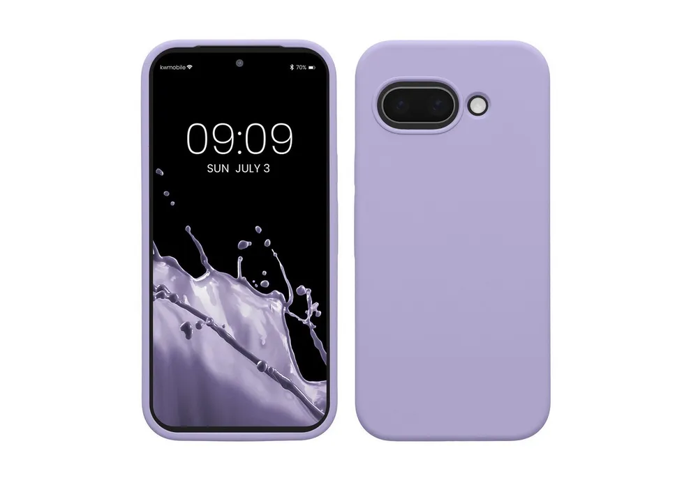kwmobile Handyhülle Hülle für Google Pixel 9a, Hülle Silikon gummiert - Handyhülle - Handy Case Cover