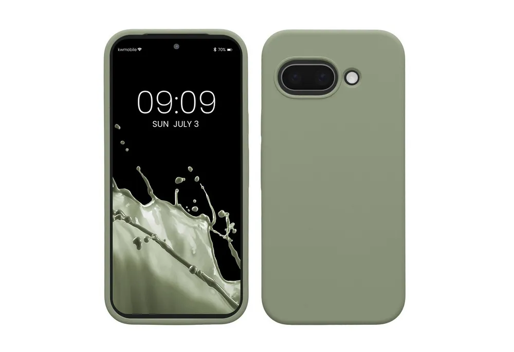 kwmobile Handyhülle Hülle für Google Pixel 9a, Hülle Silikon gummiert - Handyhülle - Handy Case Cover