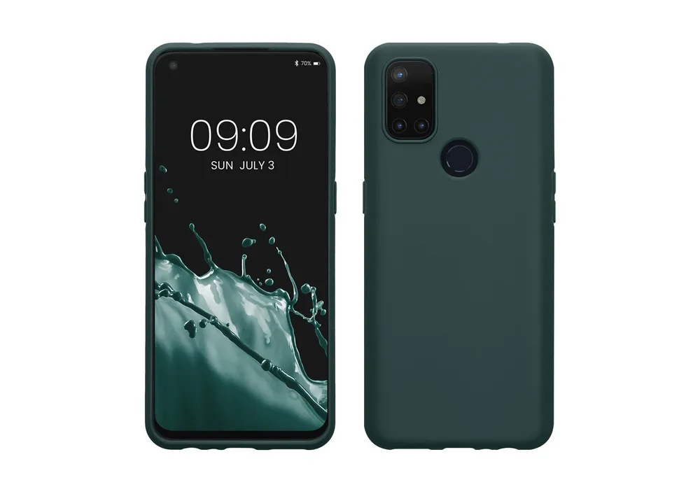 kwmobile Handyhülle Hülle für OnePlus Nord N10 5G, Hülle Silikon - Soft Handyhülle - Handy Case Cover