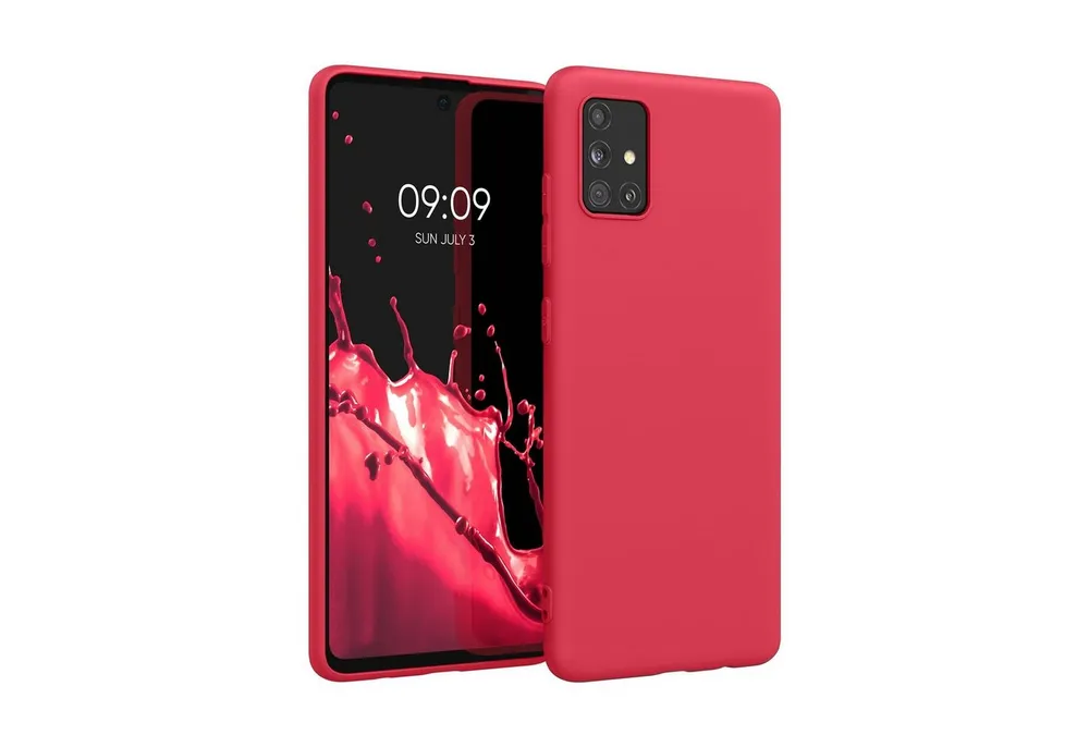 kwmobile Handyhülle Hülle für Samsung Galaxy A51, Hülle Silikon - Soft Handyhülle - Handy Case Cover
