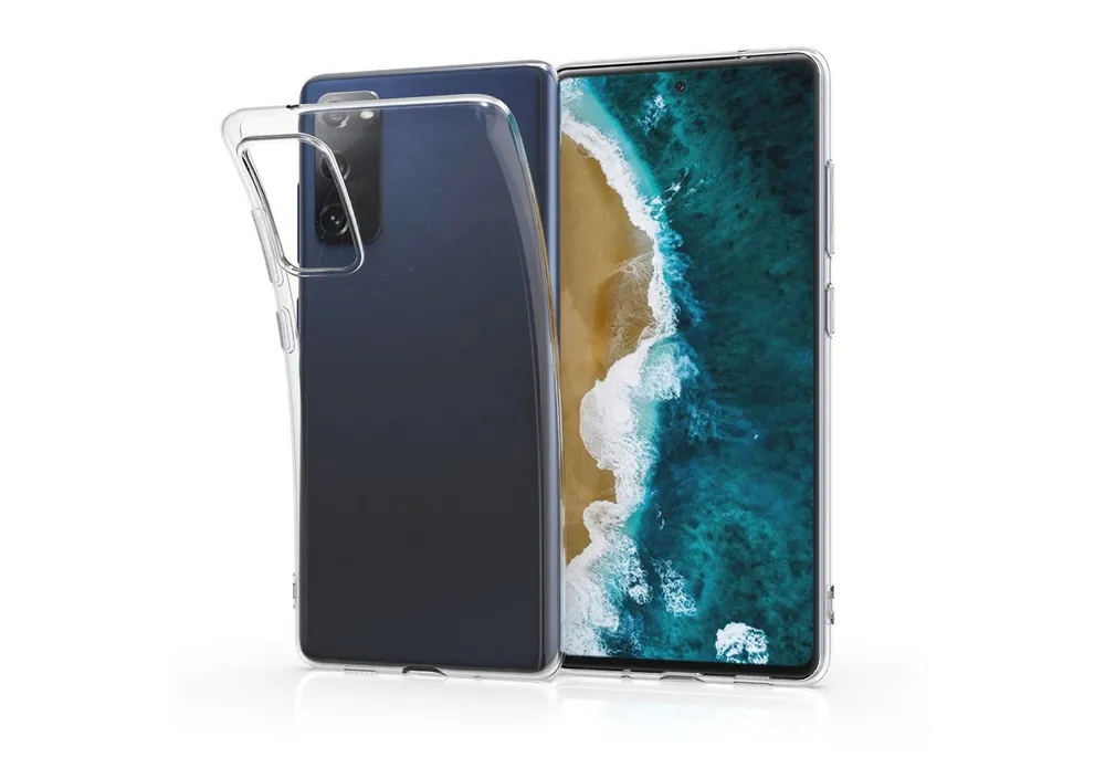 kwmobile Handyhülle Hülle für Samsung Galaxy S20 FE, Silikon Handyhülle transparent - Handy Case gummiert