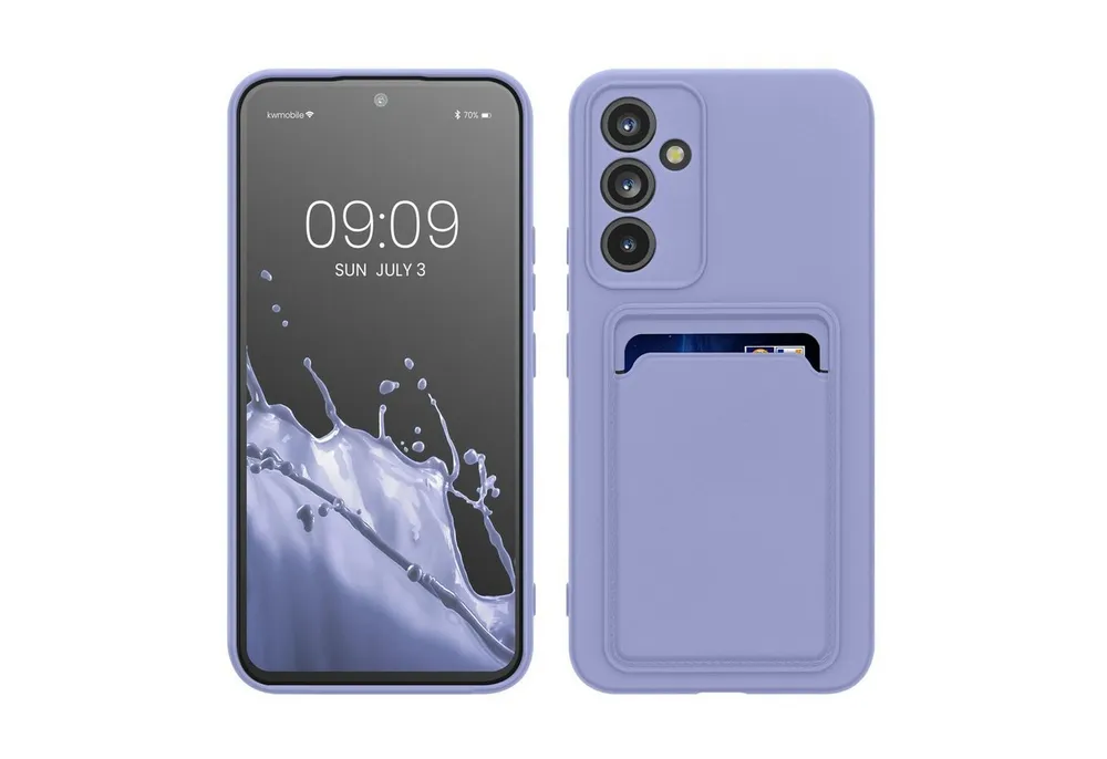 kwmobile Handyhülle Hülle für Samsung Galaxy A54 5G, Handyhülle mit Fach für Karten - Handy Cover Case