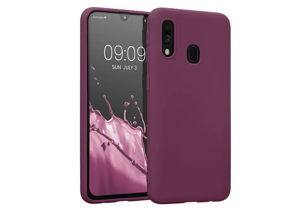 kwmobile Handyhülle Hülle für Samsung Galaxy A40, Hülle Silikon - Soft Handyhülle - Handy Case Cover