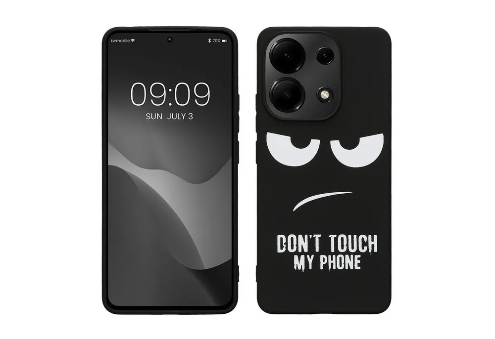 kwmobile Handyhülle Hülle für Xiaomi Redmi Note 13 4G, Handyhülle Silikon Case