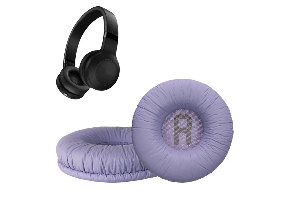 kwmobile Kopfhörer-Schutzhülle 2x Kunstleder Ohrpolster für JBL Tune 600 / 500BT / 510BT / 520BT, Ersatz Ohrpolster Kopfhörer Ersatzpolster für Over Ear Headphones