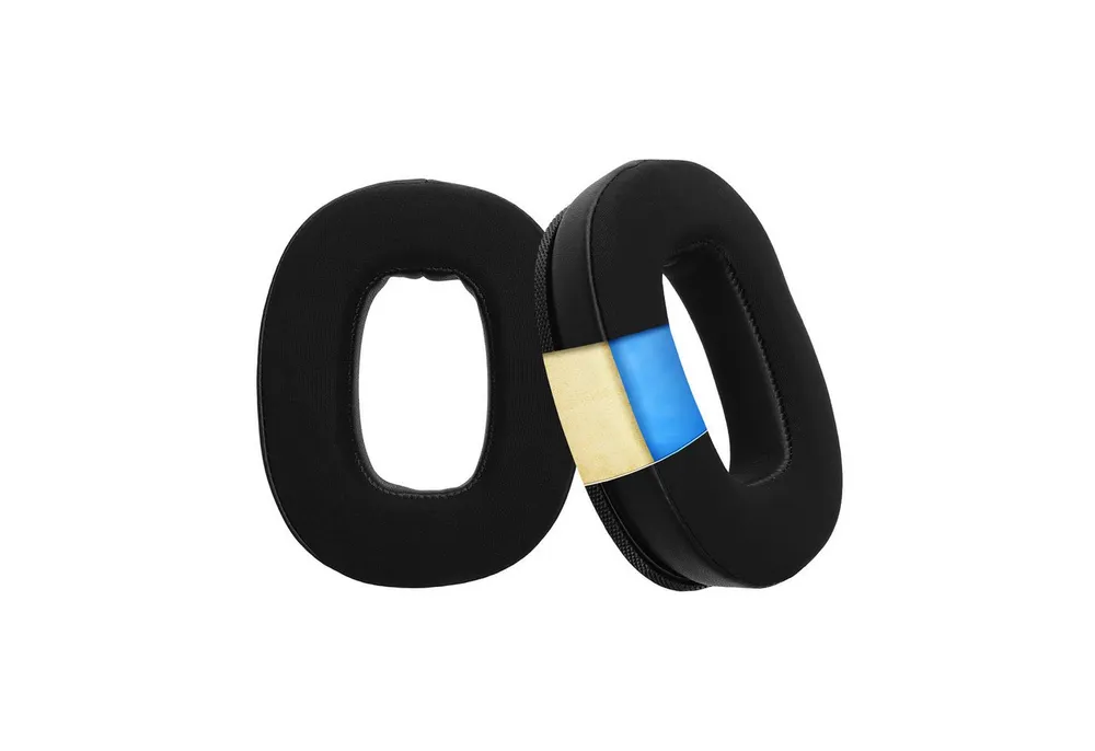 kwmobile Kopfhörer-Schutzhülle 2x Kunstleder Ohrpolster für Marshall Monitor II ANC 2, Ersatz Ohrpolster Kopfhörer Ersatzpolster für Over Ear Headphones