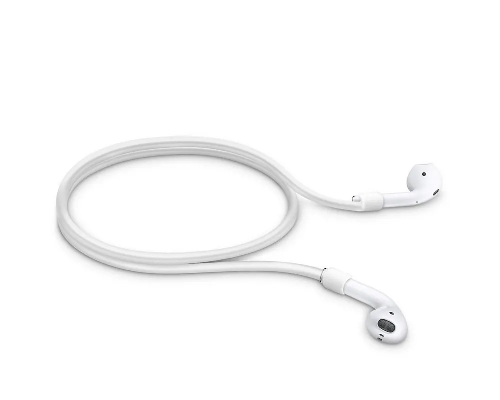 kwmobile Kopfhörer-Schutzhülle Halteband für Apple Airpods 1 / 2 / Pro / 3, Headphones Halter Band Strap