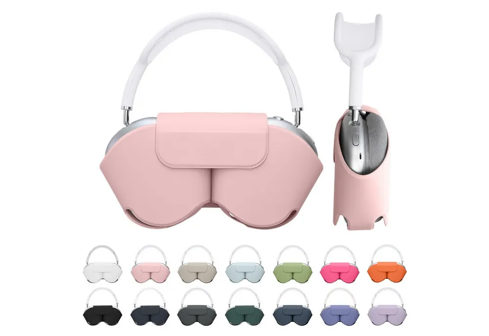 kwmobile Kopfhörer-Schutzhülle Hülle für Apple AirPods Max / AirPods Max 2 Case, AirPods Max / AirPods Max 2 Hülle Sleep Mode kompatibel