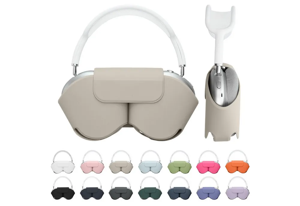 kwmobile Kopfhörer-Schutzhülle Hülle für Apple AirPods Max / AirPods Max 2 Case, AirPods Max / AirPods Max 2 Hülle Sleep Mode kompatibel