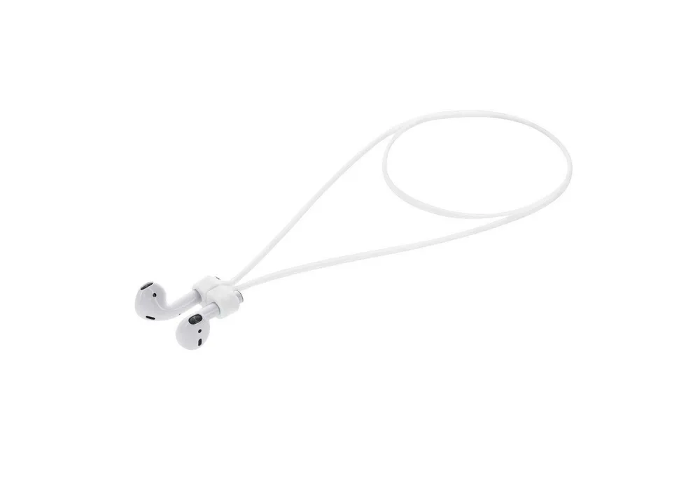 kwmobile Kopfhörer-Schutzhülle Kopfhörer Halteband für Apple Airpods 1 / 2 / 3 / 4 / Pro 1 / Airpods, Zubehör Headphones Anti Lost Gurt zum Joggen 80cm Kopfhörer Halterung