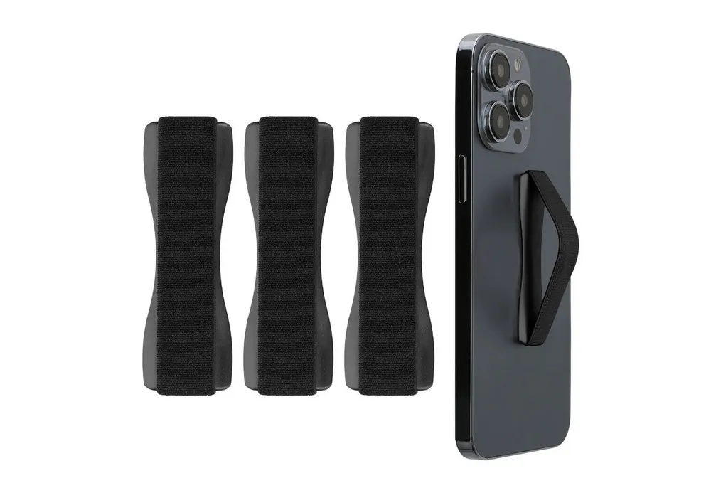 kwmobile Popsockets Smartphone Fingerhalter 3 Set, (3-tlg., Handy Halter Griff Halterung Einhandbedienung - 3x Handyhalter)