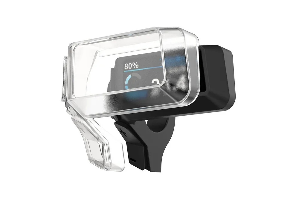 kwmobile Smartphone-Hülle EBike Computer Case für Bosch Purion 200, transparente Hülle Fahrrad GPS Navi Cover in Transparent