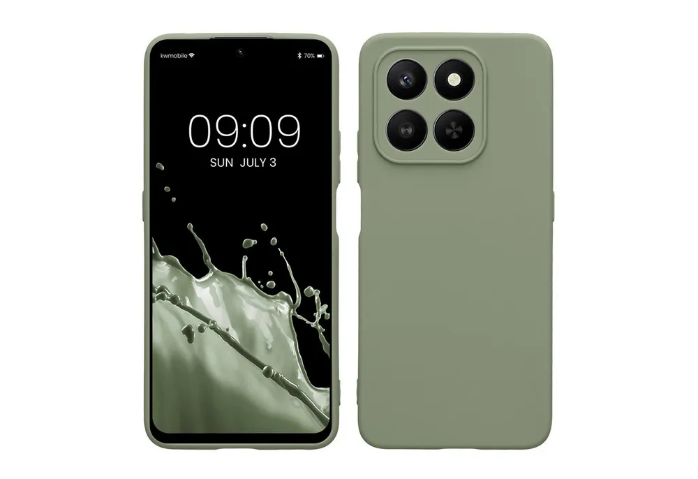 kwmobile Smartphone-Hülle Handyhülle für HONOR 400 Smart 5G / X7d Hülle, Weiches Handy Silikon Case - Schutzhülle Cover