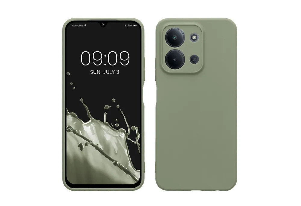 kwmobile Smartphone-Hülle Handyhülle für Xiaomi Redmi 15C / Poco C85 Hülle, Weiches Handy Silikon Case - Schutzhülle Cover