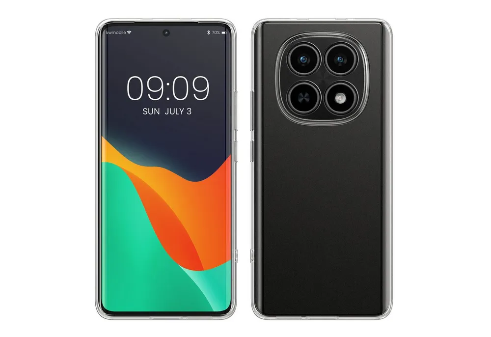 kwmobile Smartphone-Hülle Hülle für Xiaomi Redmi Note 15 4G / Redmi Note 15 5G / Poco M8 5G, Silikon Handyhülle transparent - Handy Case gummiert