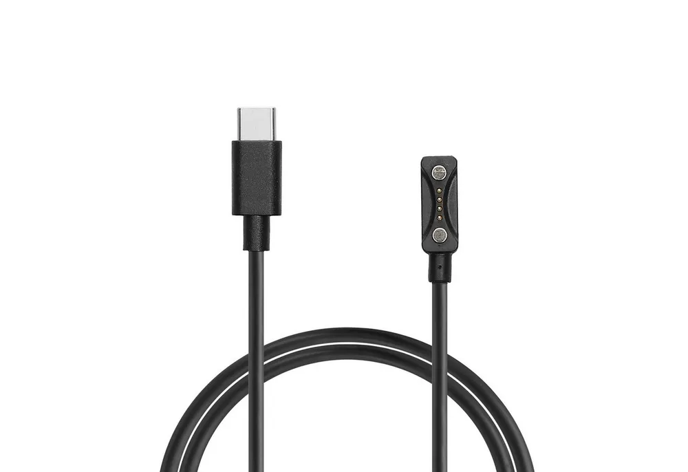 kwmobile Smartwatch USB-C Kabel für Polar Pacer / Pacer Pro USB-Ladegerät (1-tlg., USB-C Ladekabel für Smartwatch Aufladekabel Fitnesstracker Ersatzkabel)
