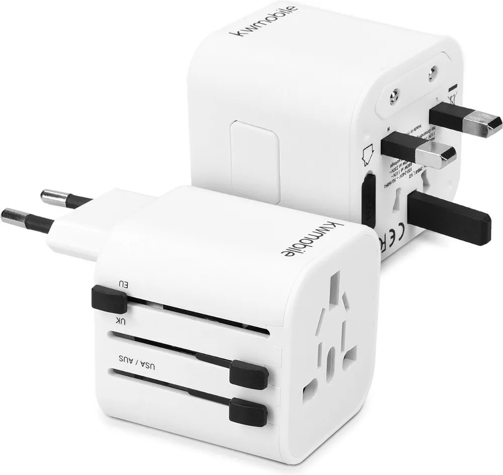 kwmobile Universal Reiseadapter Reiseadapter