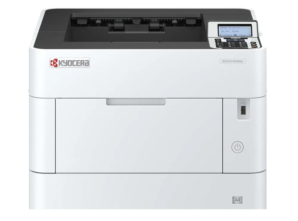 Kyocera ECOSYS PA5500x Gigabit-Netzwerk-Laserdrucker, automatischer Duplexdruck, 55 Seiten/Min., 1200 x 1200 DPI
