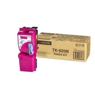 Original Magenta Tonerpatrone KYOCERA TK-820M