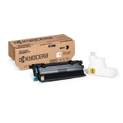 KYOCERA TK-3400 Tonerkartusche, 1 Stück, Original Schwarz