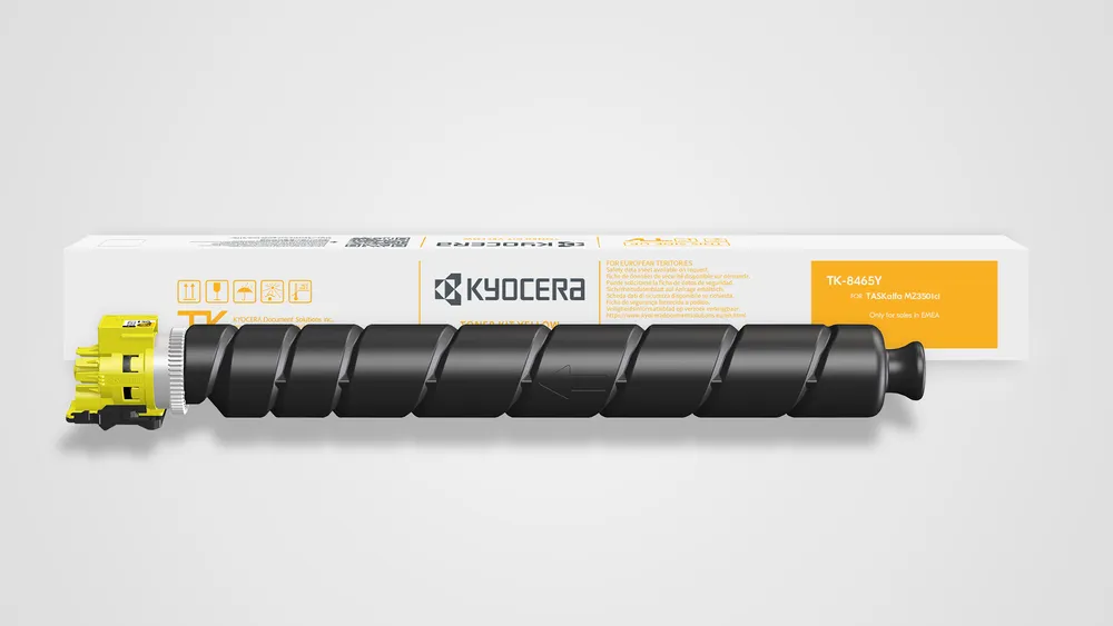 Tonerpatrone Kyocera TK-8465Y Gelb für TASKalfa MZ3501ci 20000 Seiten