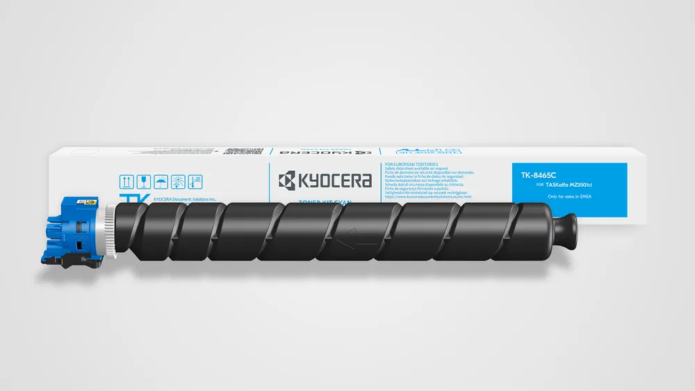 Toner Kyocera TK-8465C Cyan Original 20000 Seiten TASKalfa MZ3501ci