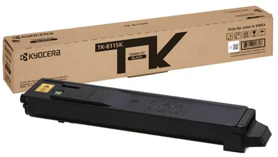 Toner Kyocera TK-8115K Schwarz Original 12000 Seiten für Ecosys M8124cidn M8130cidn
