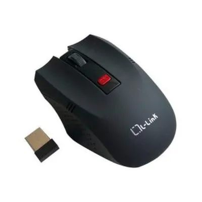 USB-Maus L-Link optisch kabellos schwarz