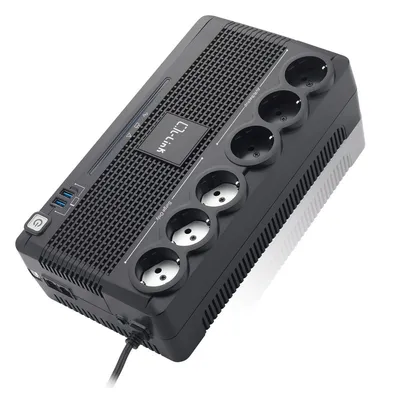 L-Link LL-700-G6 USV 700VA mit 6 Schucko