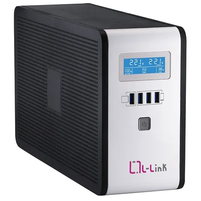 L-Link LL7716 Interaktive USV 1600VA mit Display