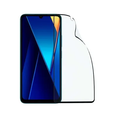 Unzerbrechliche Displayschutzfolie aus gehärtetem Vollglas für Xiaomi Redmi 13c