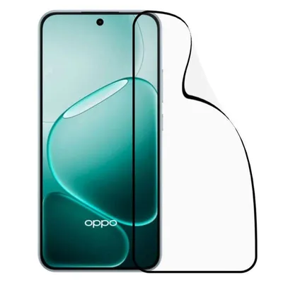 Displayschutz Oppo A6x Vollständiges Unzerbrechliches Panzerglas
