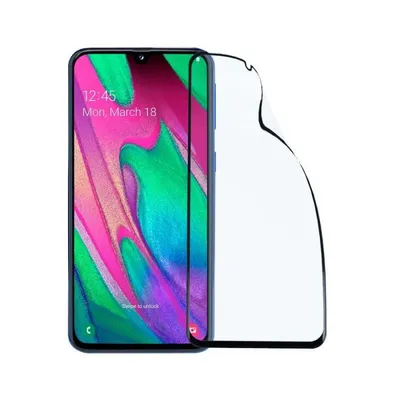 Panzerglas Komplett Unzerbrechlich Samsung Galaxy A40 Vollschutz