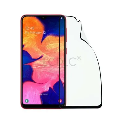 Vollständig bruchsichere Displayschutzfolie aus gehärtetem Glas für Samsung Galaxy A20e