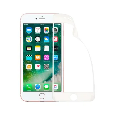Vollständig unzerbrechliche Displayschutzfolie aus gehärtetem Glas für iPhone 7