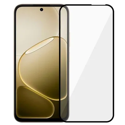Vollflächige Panzerglas Oppo A6x Displayschutz Anti-Fingerabdruck