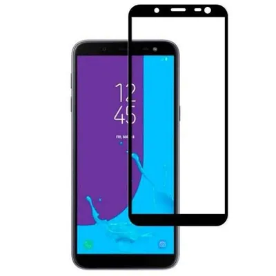 Panzerglas Komplett Samsung Galaxy J6 2018 Displayschutz Rand-zu-Rand