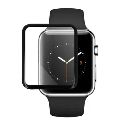 Panzerglas Komplett Apple Watch 45mm Vollflächiger Displayschutz
