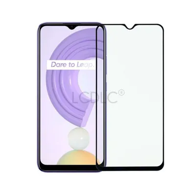 Vollflächiger Displayschutz aus gehärtetem Glas für Realme C21