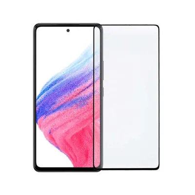Panzerglas komplett Samsung Galaxy A53 Displayschutz vollflächig