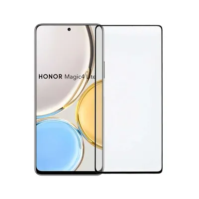 Vollflächige Displayschutzfolie aus gehärtetem Glas für Huawei Honor Magic4 Lite
