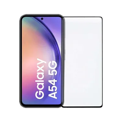 Vollständiges Panzerglas Samsung Galaxy A54 5G Displayschutz Komplett