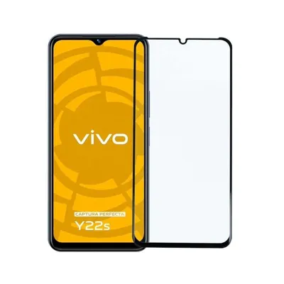 Vollständige Panzerglas Vivo Y22s Displayschutz 0,38 mm Anti-Fingerabdruck