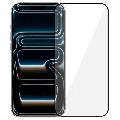 Panzerglas Ultra Resistent Schwarz für iPhone 17 Pro Max