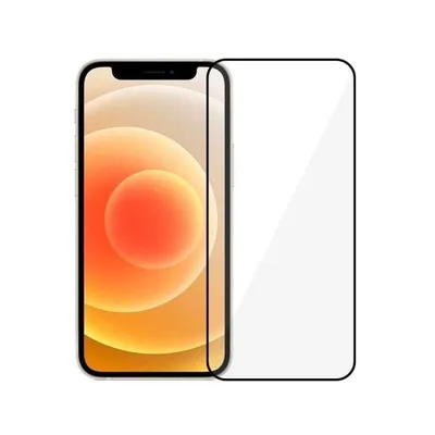 Panzerglas Ultra Resistent iPhone 12 Mini Schwarz Displayschutz